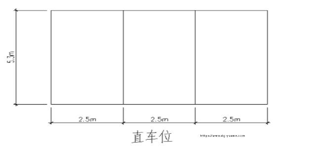 停車位設(shè)計(jì)制作參數(shù)表